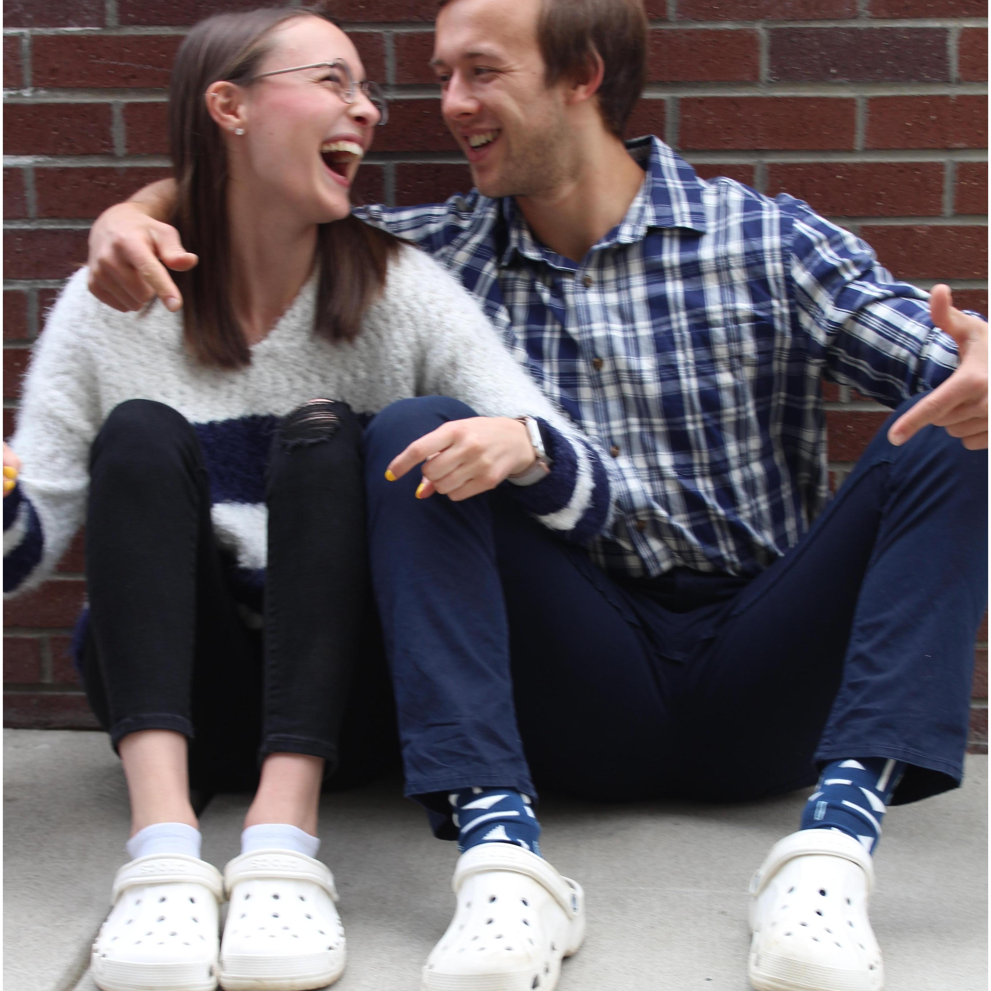 Getting married is cool and all, but have you ever worn matching Crocs?