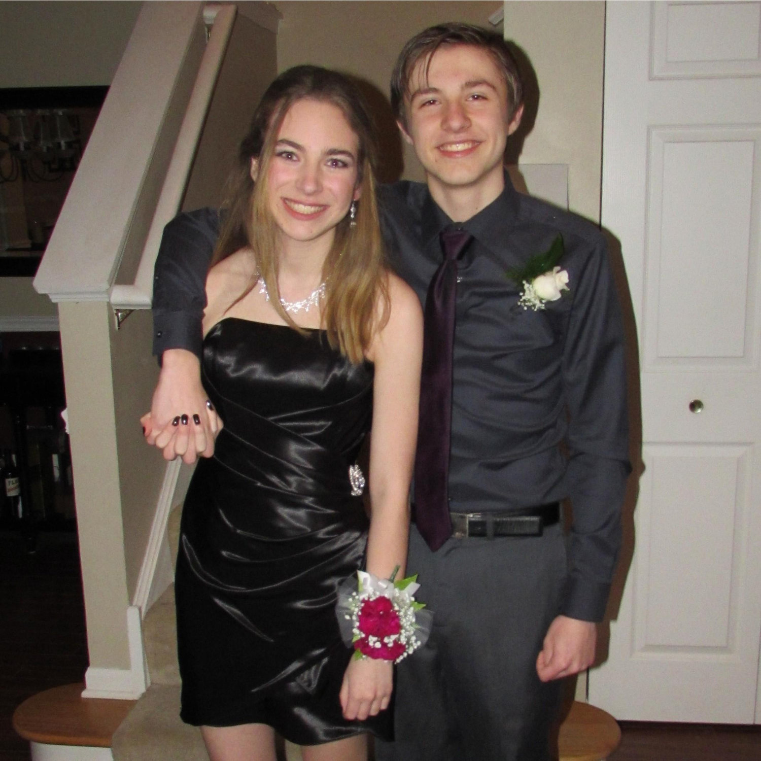 Our first school dance - Spring 2014