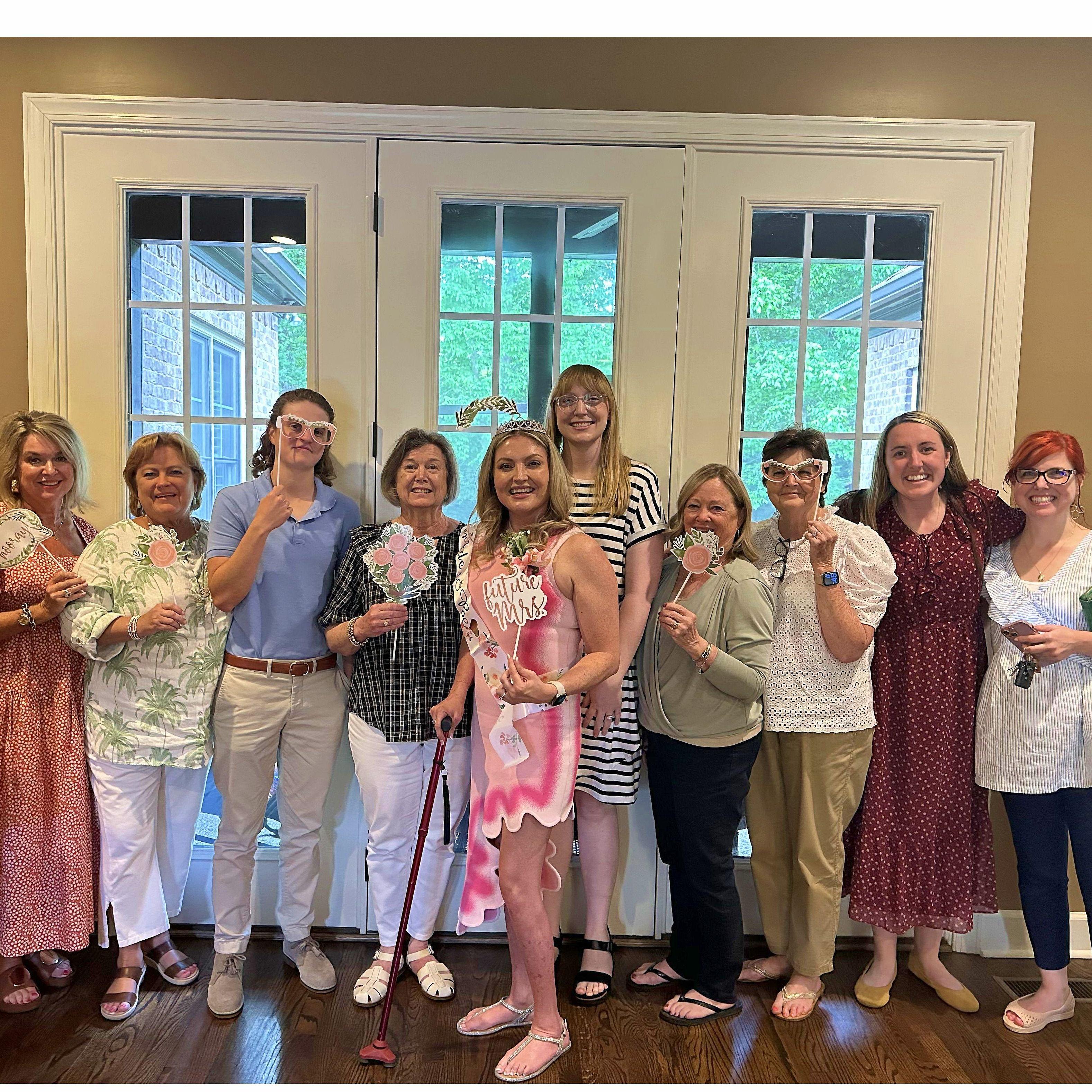 Bridal Shower pic of a beautiful group of loved ones!