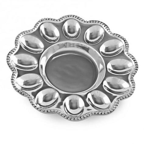 Beatriz Ball Collection Pearl Deviled Egg Platter