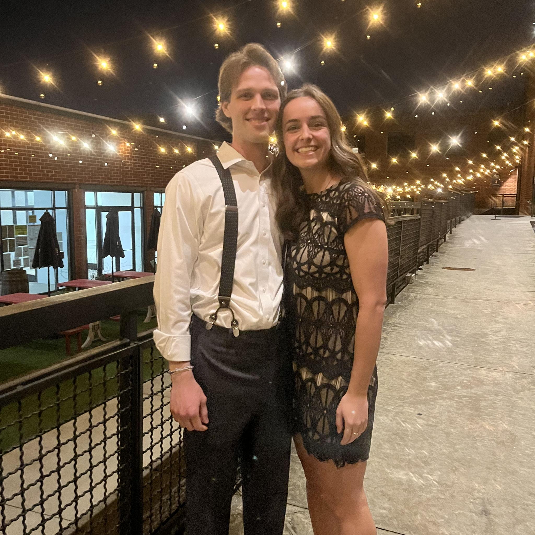 Our "first" official picture together at a CTK dance!