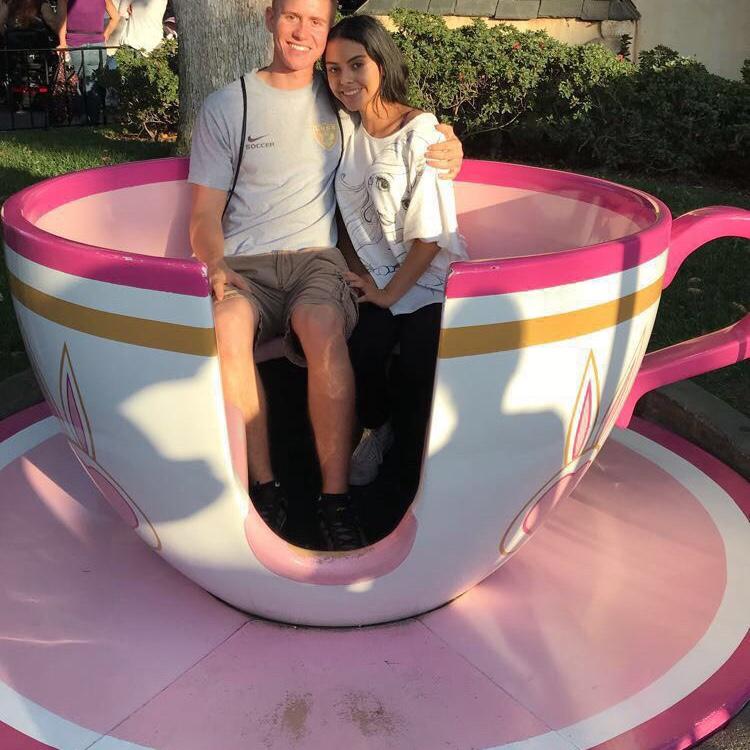 First time  at Disneyland together