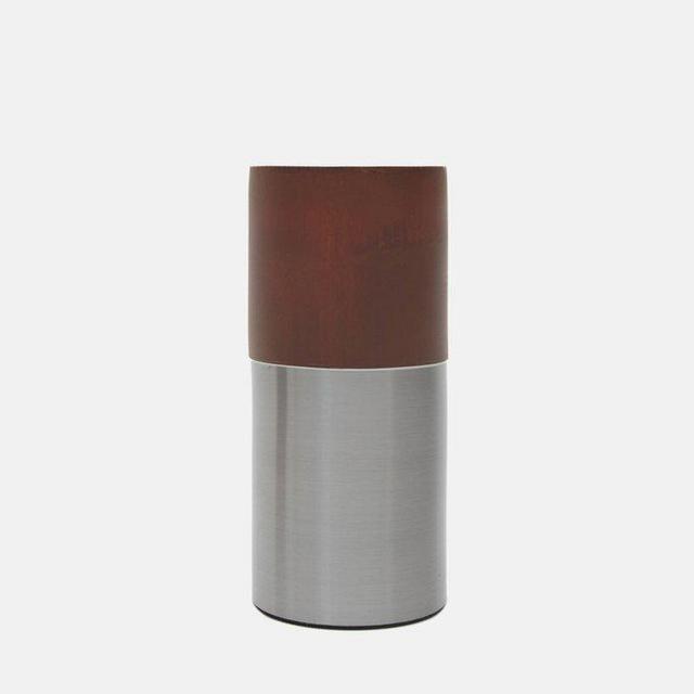 Tall Brown Steel True Colour Vase by Lex Pott