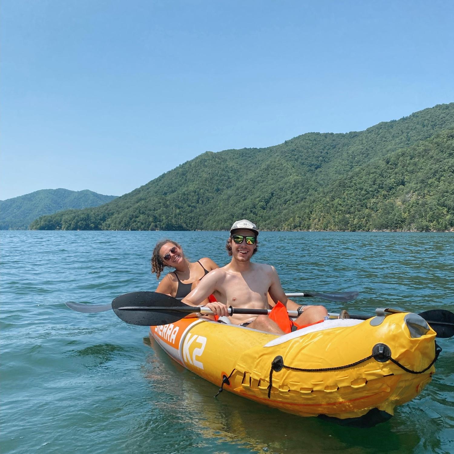Kayaking @ Watauga Lake