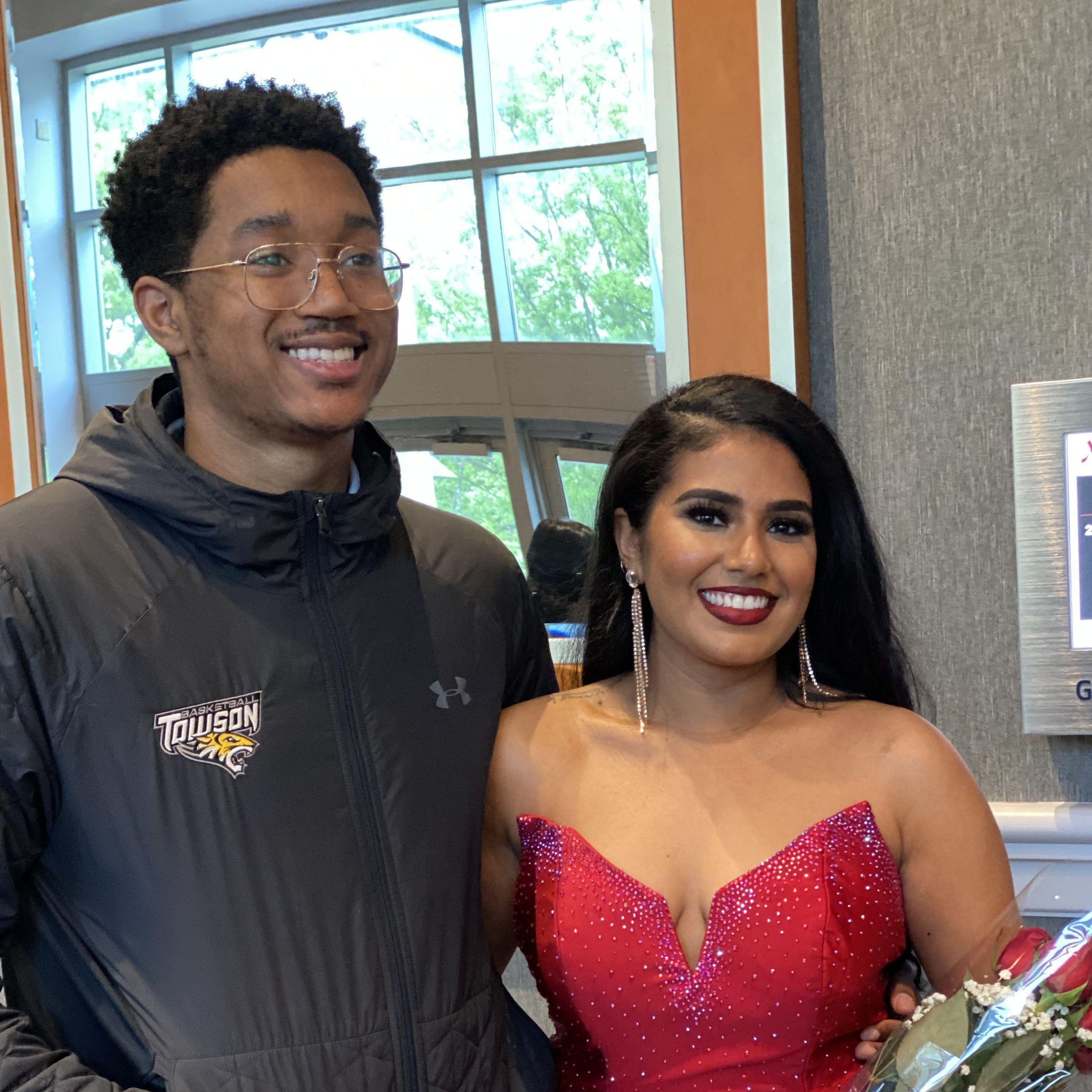 Justin supporting Nadia as she competed for Miss Maryland USA - May 2022.