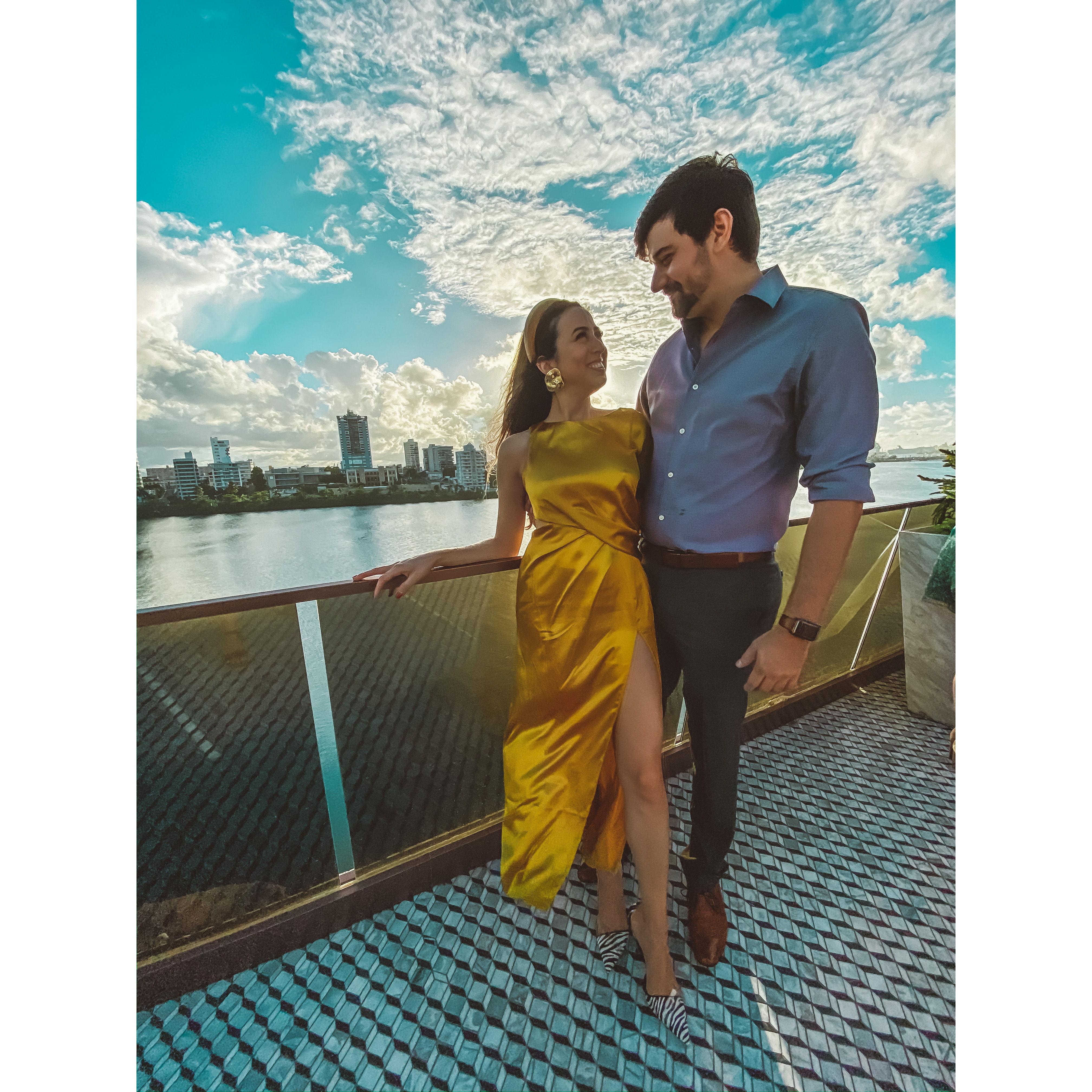 December 2019 at Mariana & Joshua's engagement party