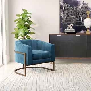 Lyric Velvet Occasional Chair