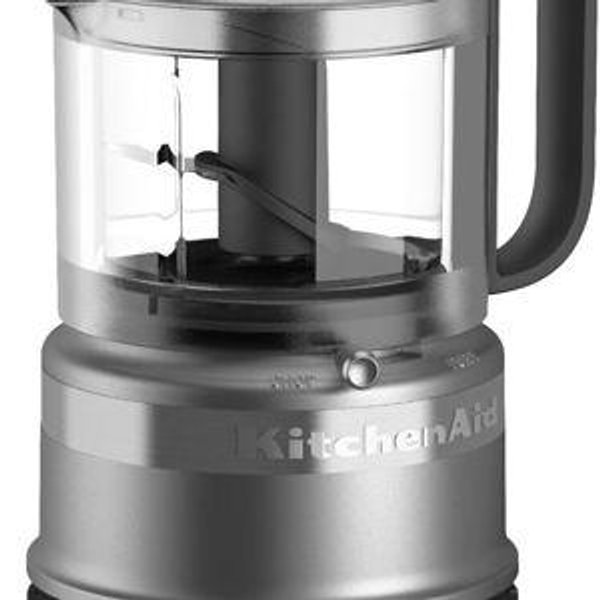 KitchenAid 3.5 Cup Food Chopper KFC3516CU, Contour Silver
