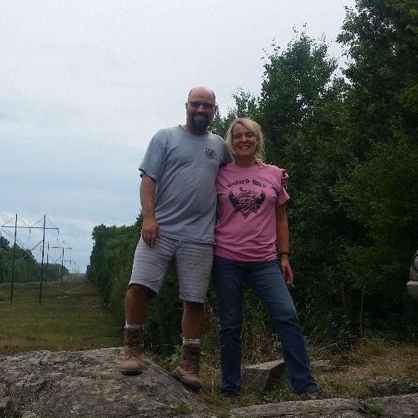 Four wheeling up in Dunbar...one of our favorite things to do together!!