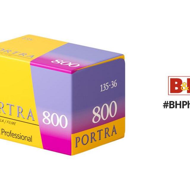 Kodak Professional Portra 800 Color Negative Film (35mm Roll Film, 36 Exposures)