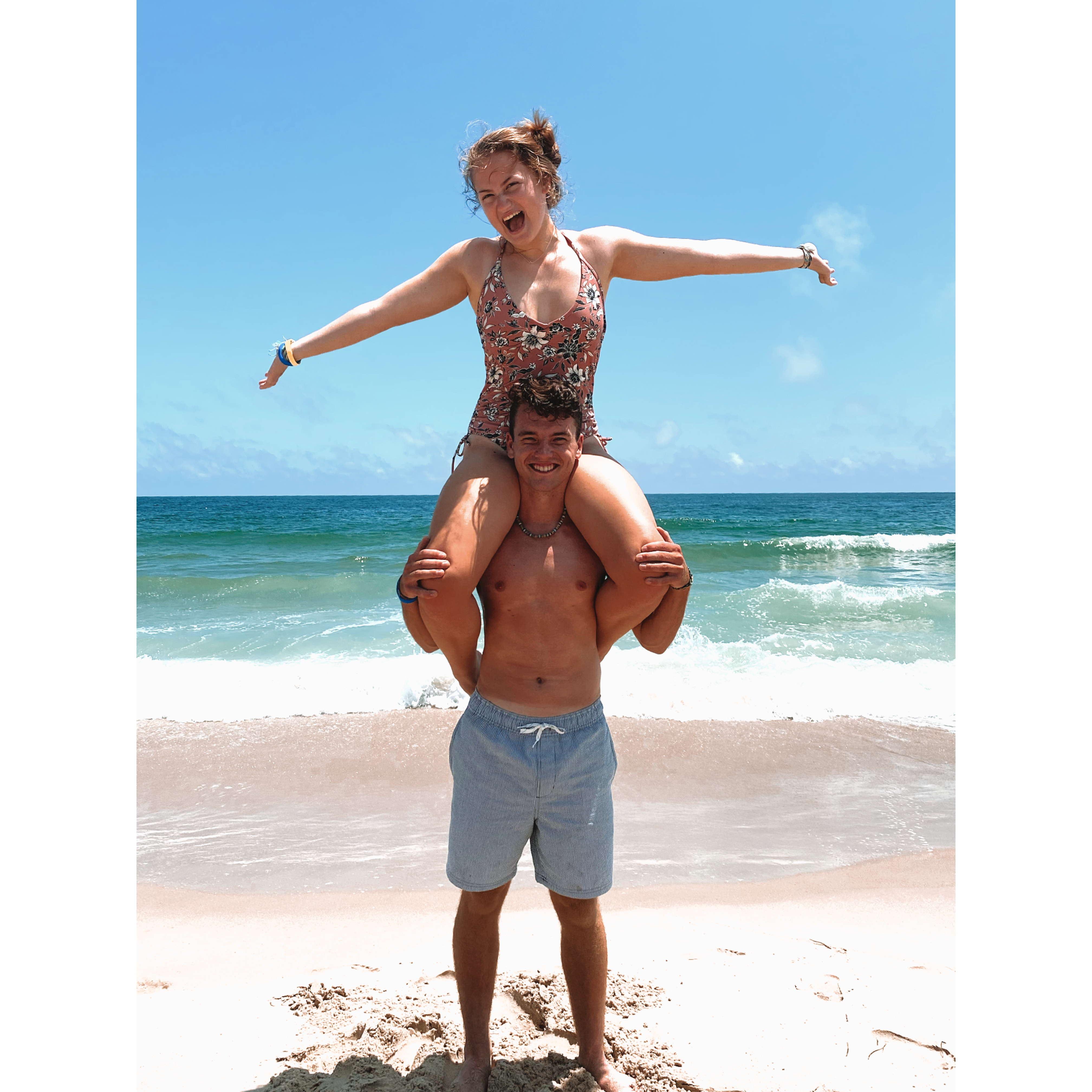 Harvey Cedars beach camp