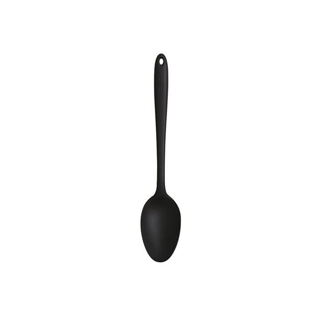 GIR: Get It Right | Heat-Resistant up to 550¡F | Seamless, Nonstick Kitchen Spoons for Mixing, Cooking, and Stirring | Ultimate - 13 IN, Black