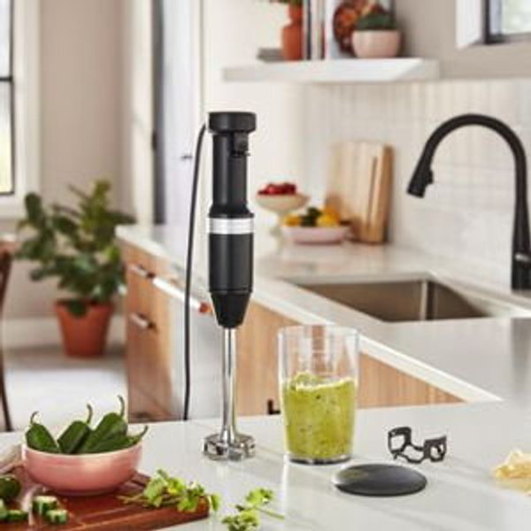 KitchenAid Variable Speed Corded Hand Blender KHBV53, Charcoal Grey