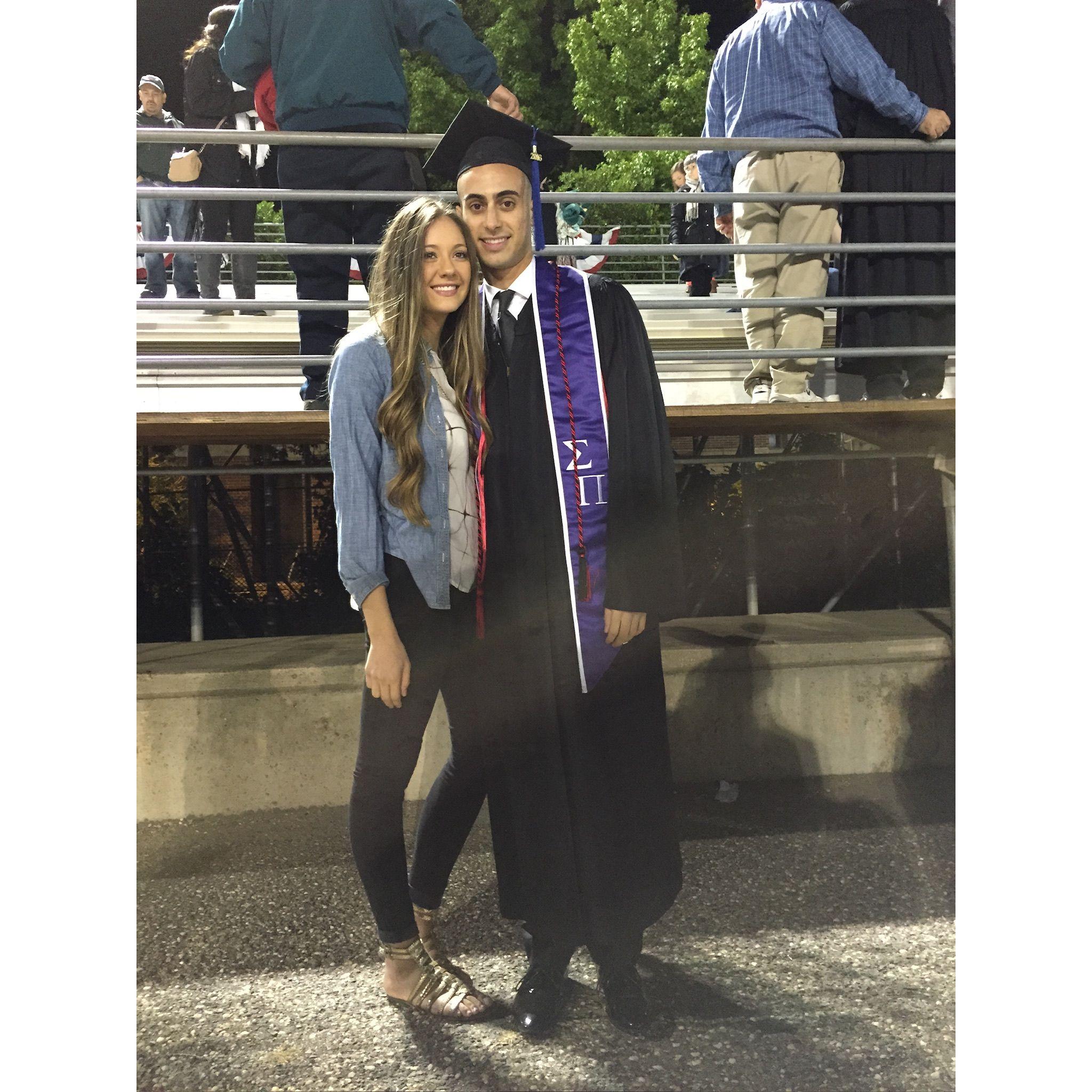 Razi's Chico State Graduation, 2016