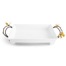 Butterfly Ginkgo Casserole Dish