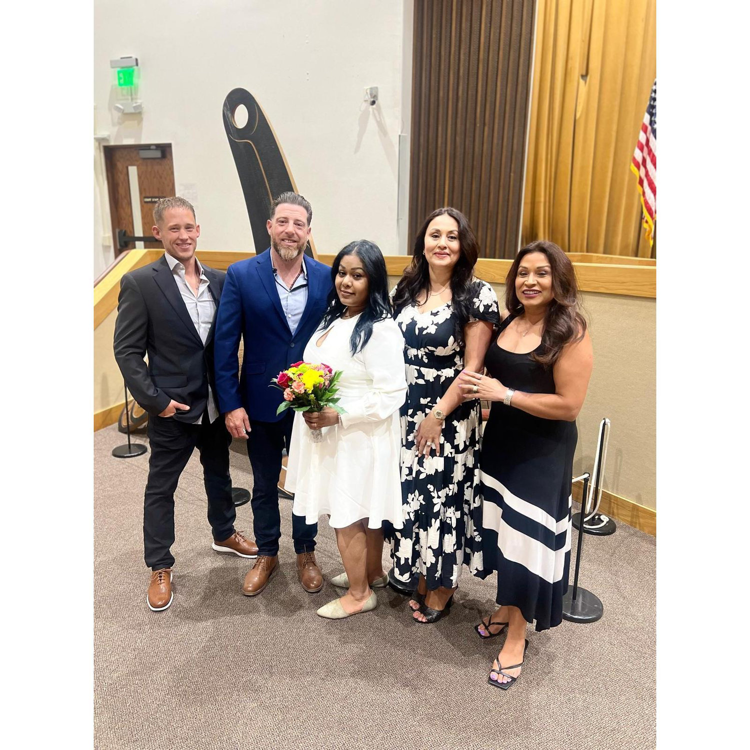 When we 1st said, "I DO!!" with our favorite people!