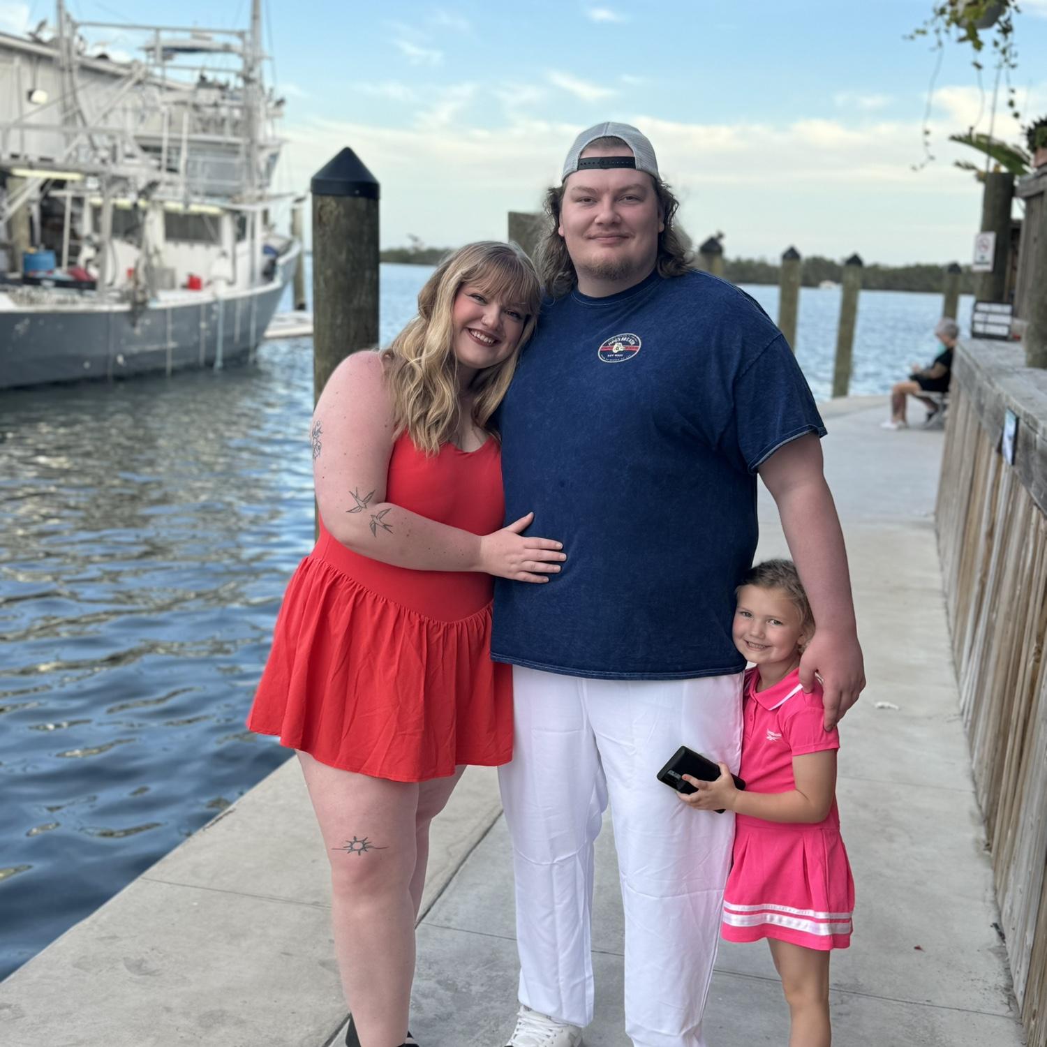 First beach trip together.