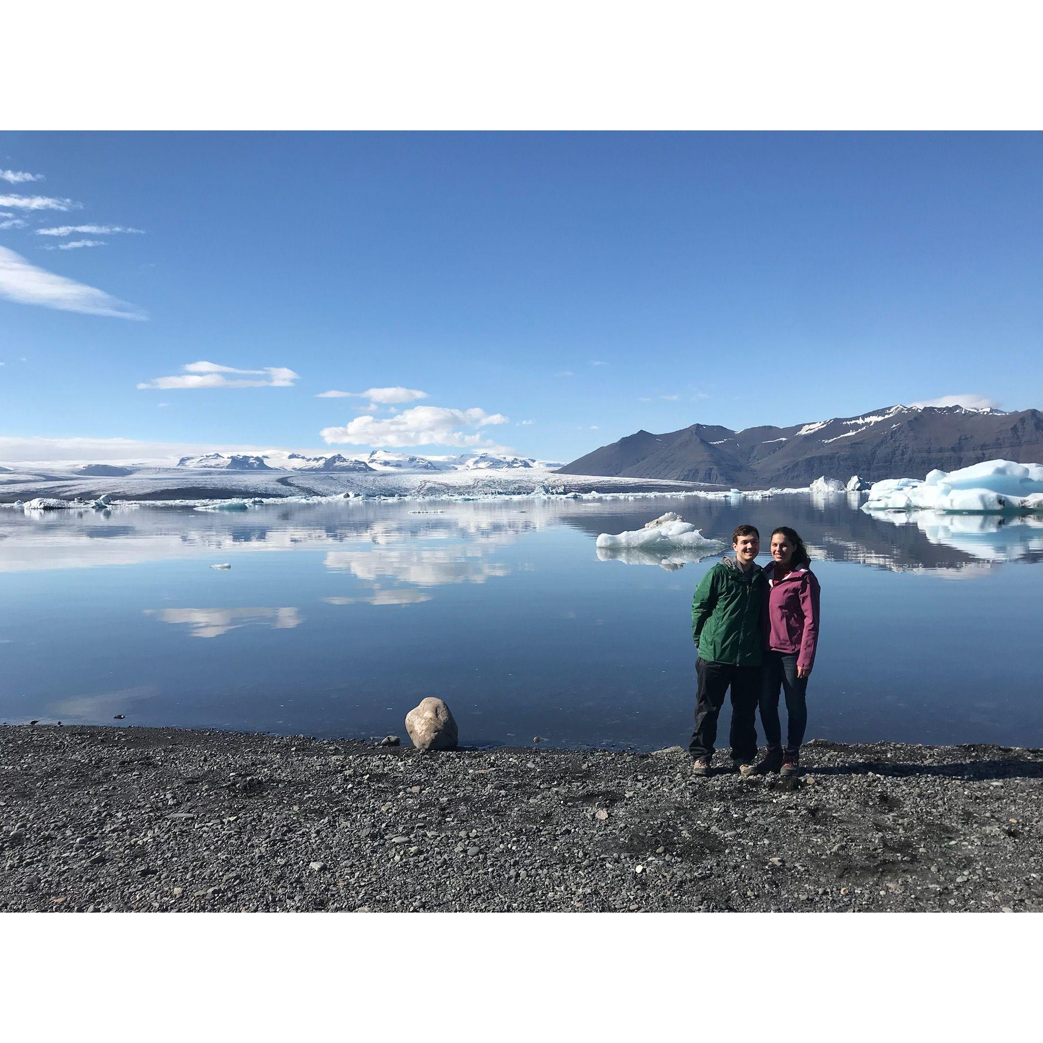 We went to Iceland with friends in 2018. What a view!