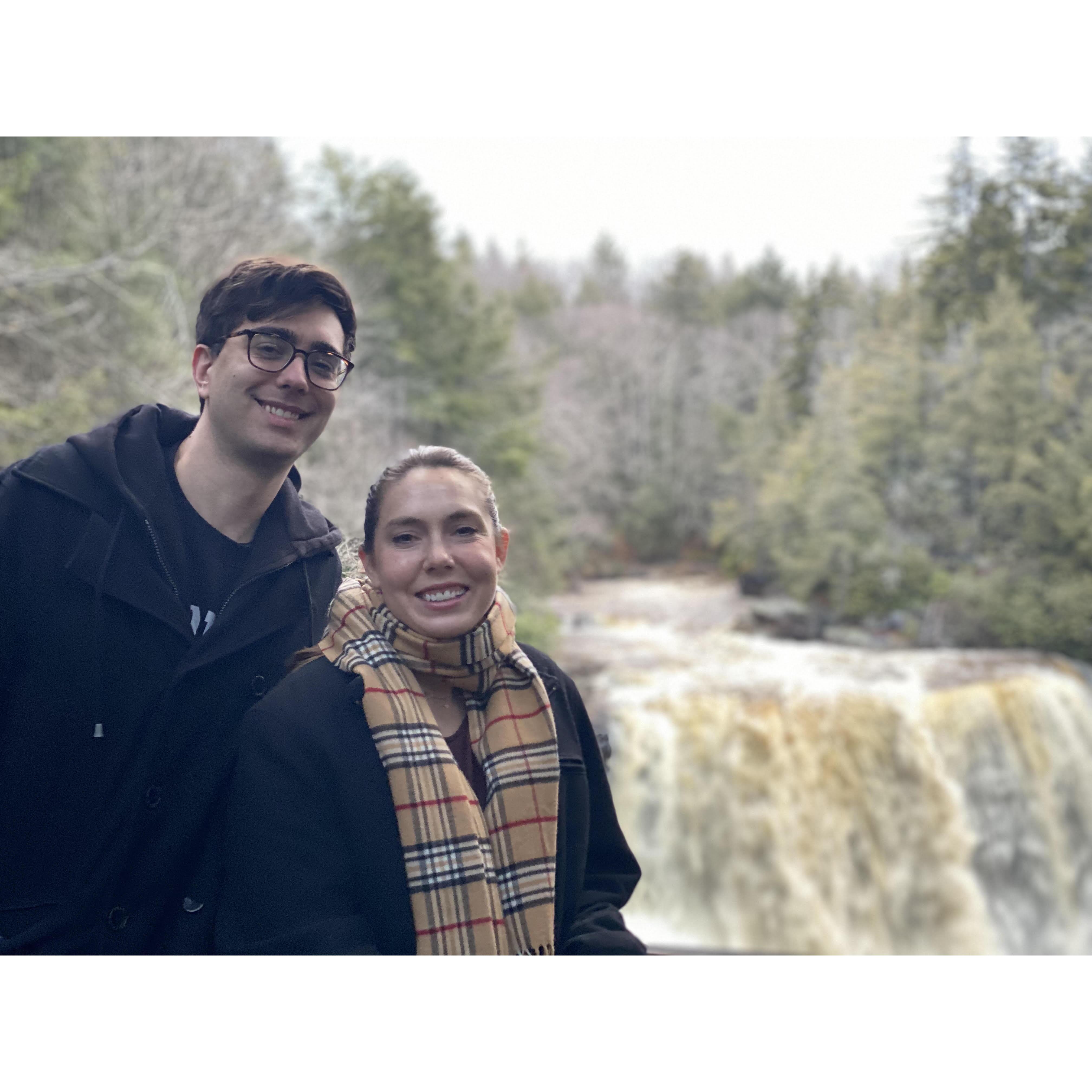 Christmas 2022, trip to Blackwater Falls.