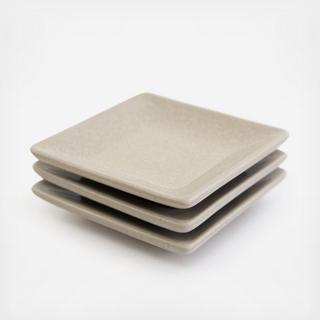 La Marsa Condiment Square Dish, Set of 3