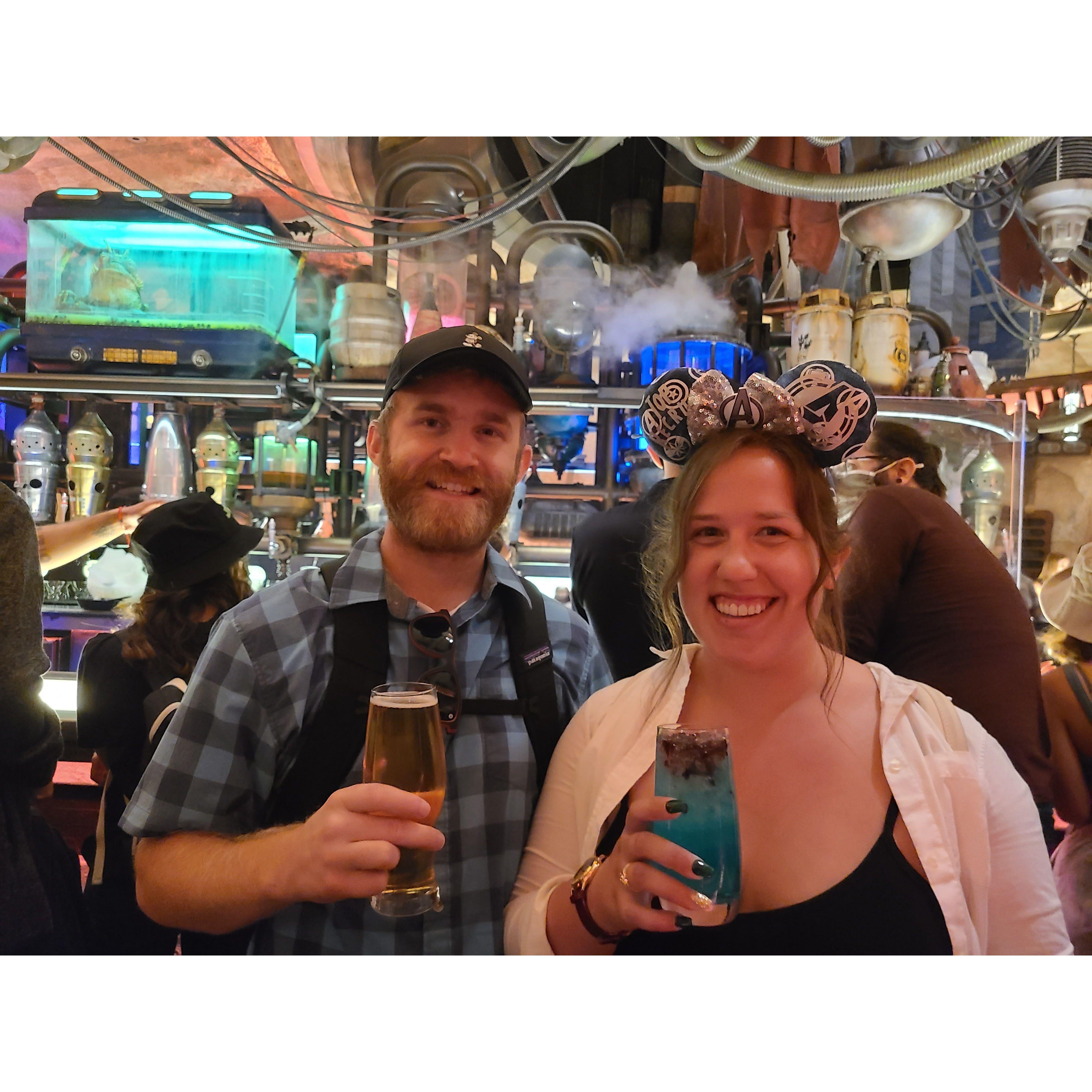 Sharing our love of Star Wars!  Star Wars Nite 2022 at Oga's Cantina in Disneyland!