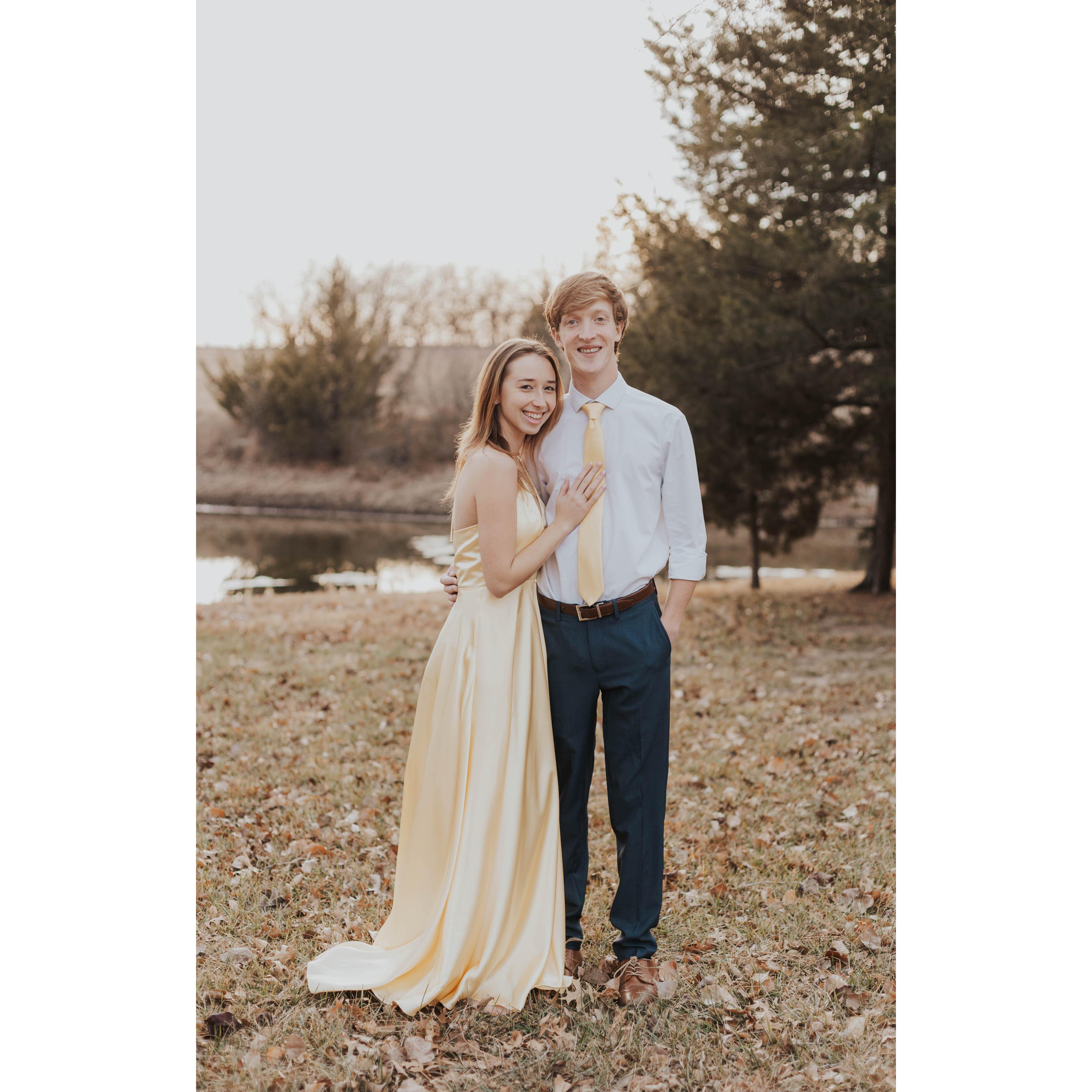 We attended the Knight's Ball together this past December