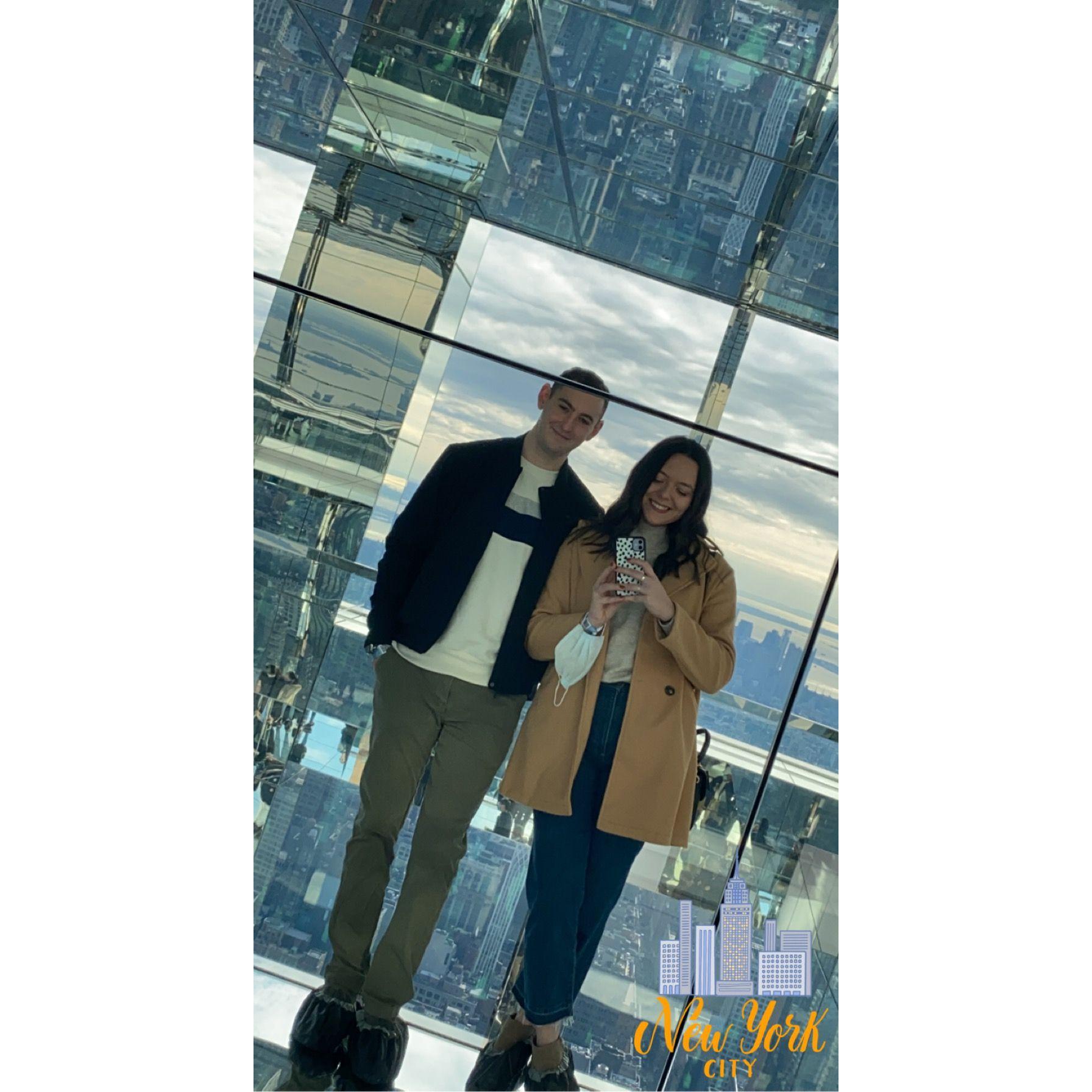 Throw back to a day in NYC where I actually thought for a split second Aaron was going to propose!