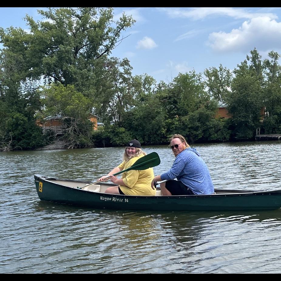 Canoeing in Iowa ! 🛶