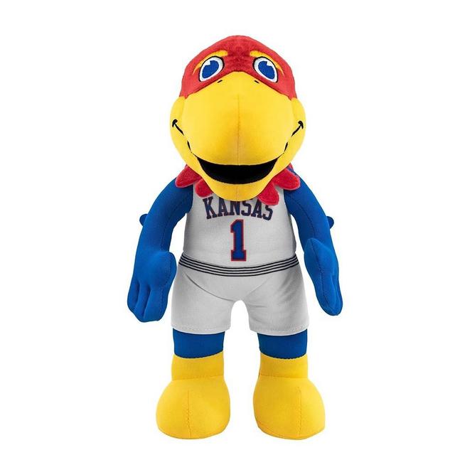 Bleacher Creatures Kansas Jayhawks Big Jay 10" Mascot Plush Figures - A Mascot for Play or Display