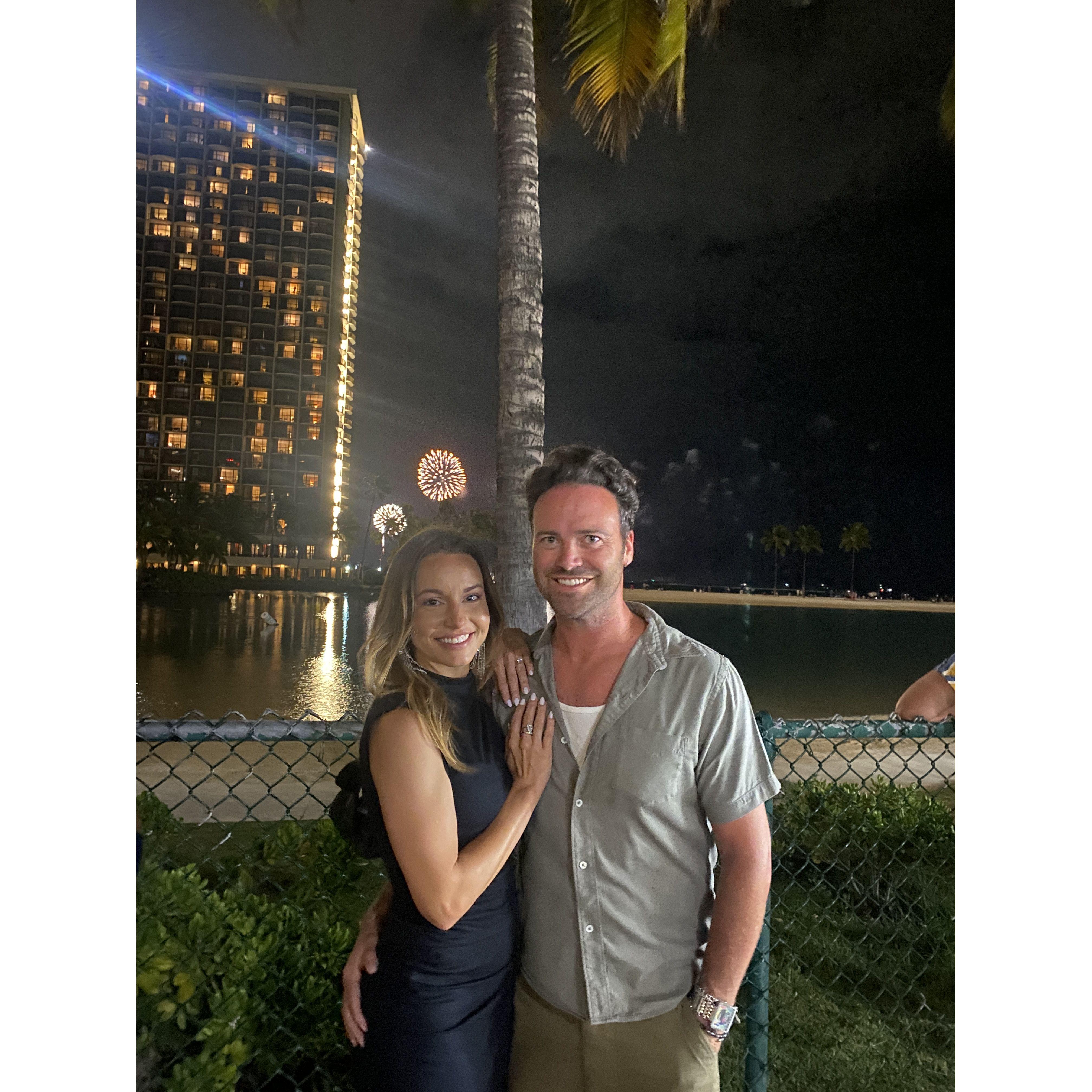 Engagement night