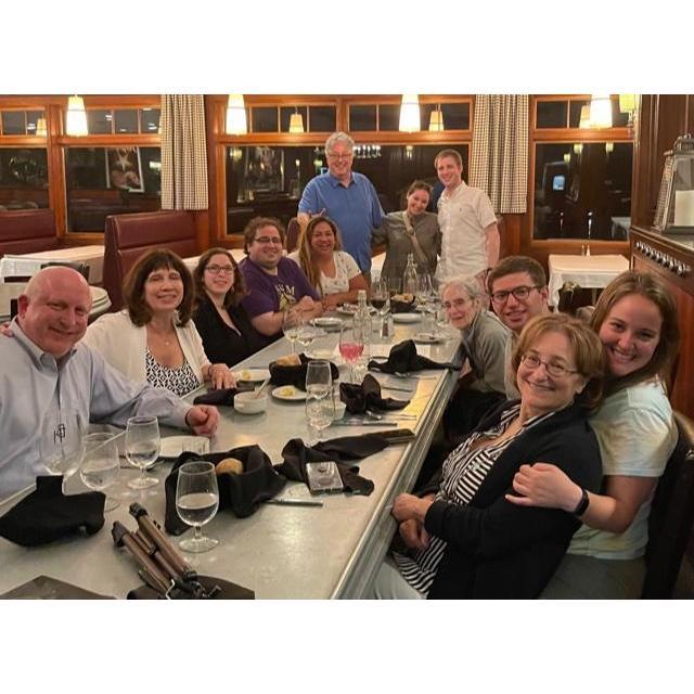 Andrew's entire family came out to Grandview to surprise Talia and celebrate the engagement with the Milavetz/Resnick/Karasovs!