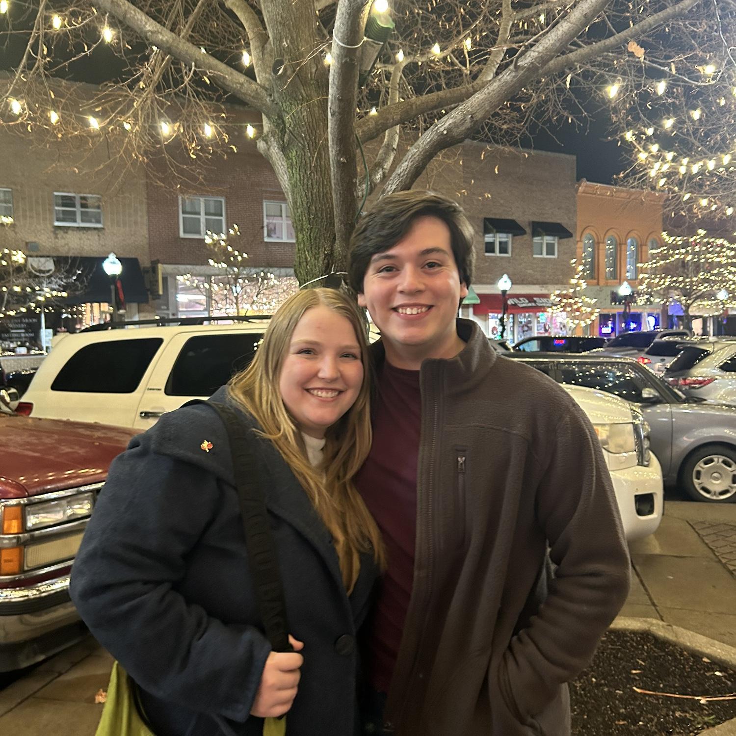 A photo from our first Christmas in Kansas!