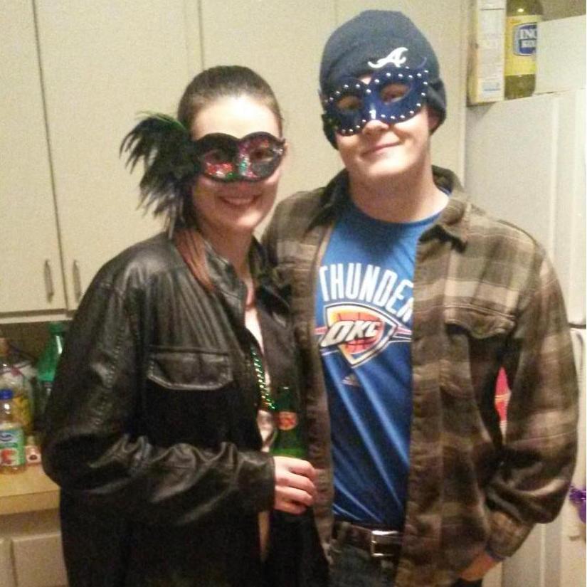 Masquerade party in vet school