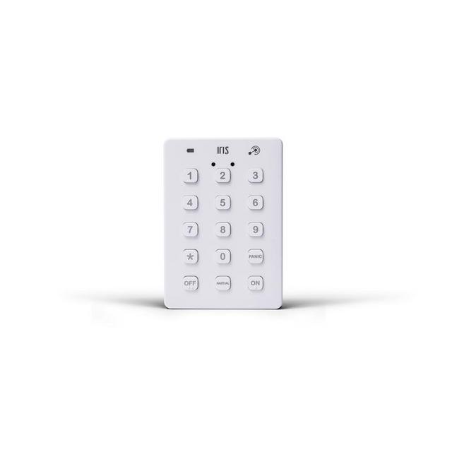 Iris White Security Alarm Keypad (Works with Iris)