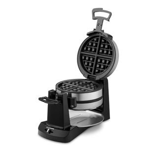 Cuisinart Double Flip Belgian Waffle Maker, WAF-F40NAS, Stainless Steel, Grey and Black