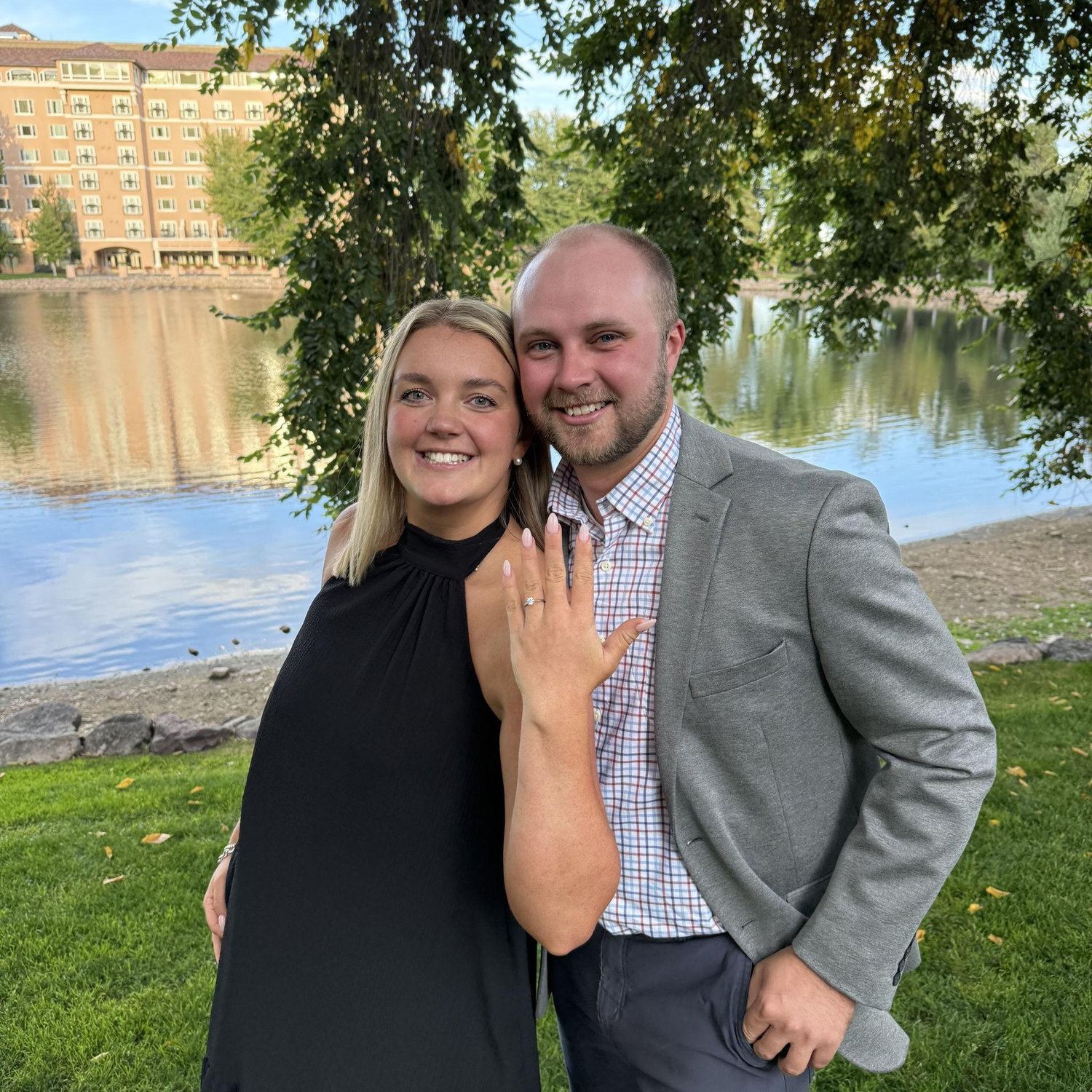 The day we got engaged!