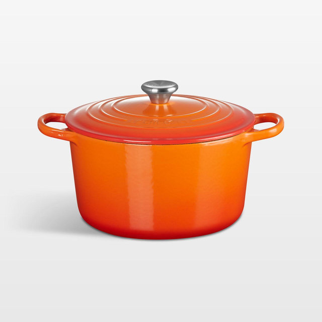 Le Creuset ® Signature 6.5-Qt. Flame Enameled Cast Iron Deep Round Oven