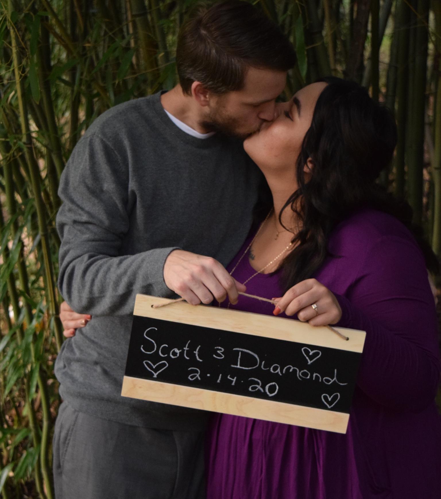The Wedding Website of Diamond Pol and Scott Sweeney