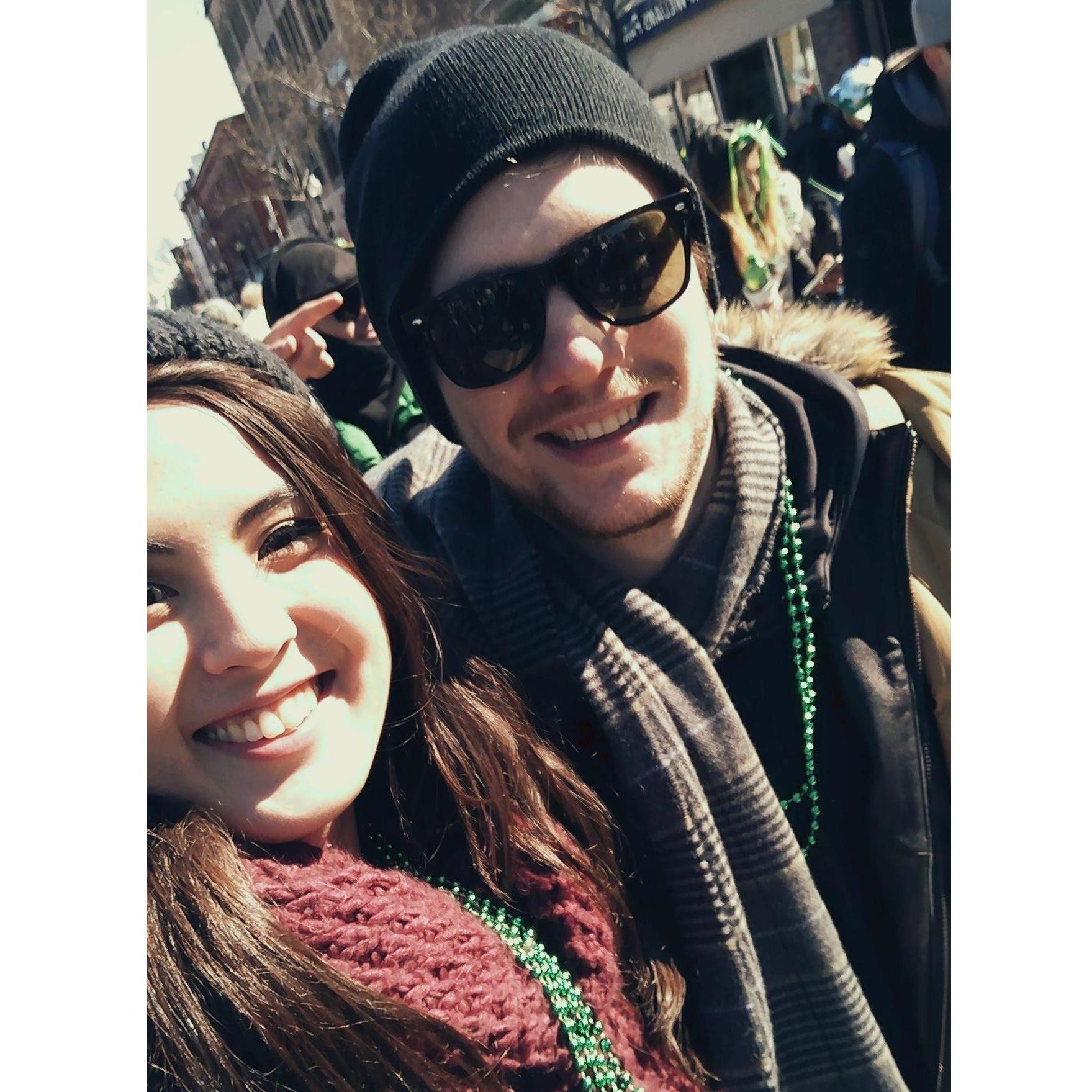 St Patrick's Day Parade, Boston, MA, March 2018