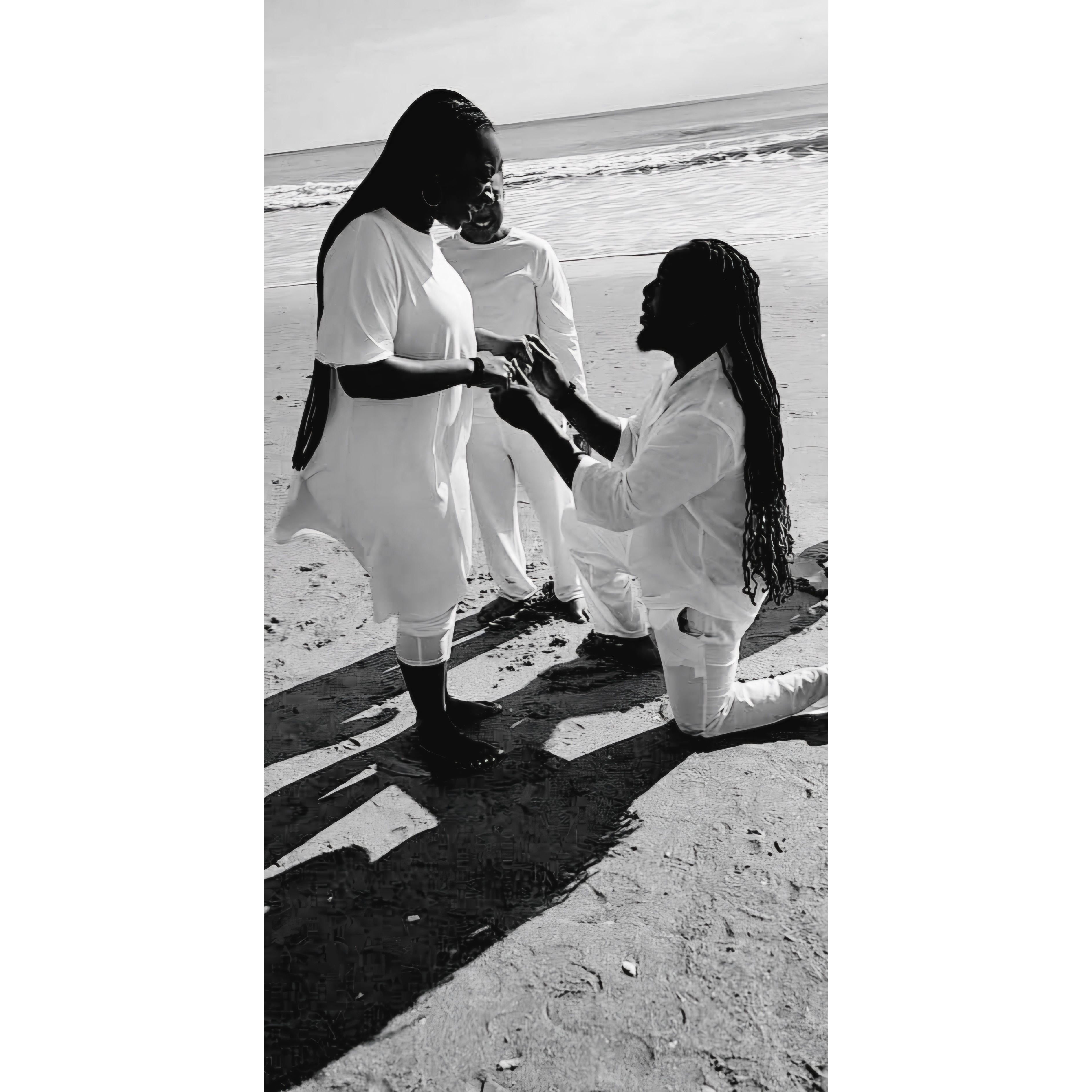 I SAID YES! The got me good...had no idea. New Year's Day 23'