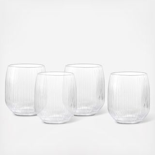 Estiva Tall Tumbler Glass, Set of 4