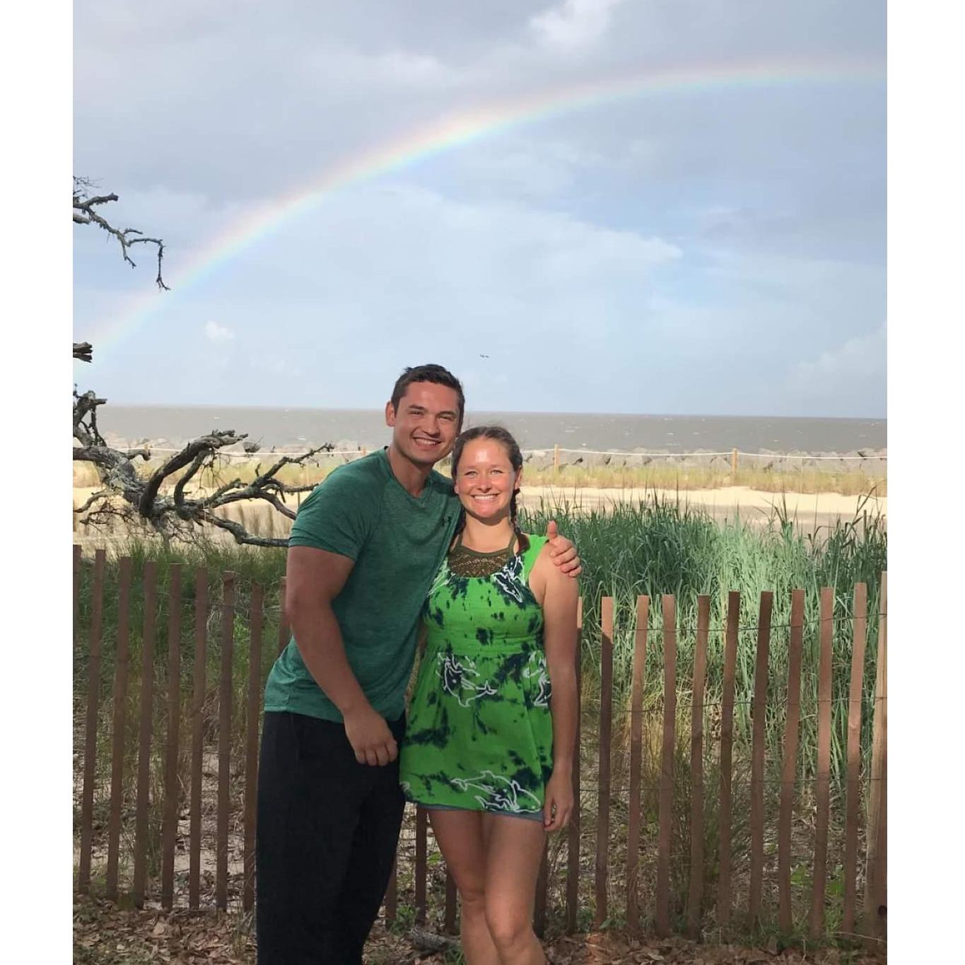 In Georgia on our favorite island where we spent a lot of weekends at our first academy