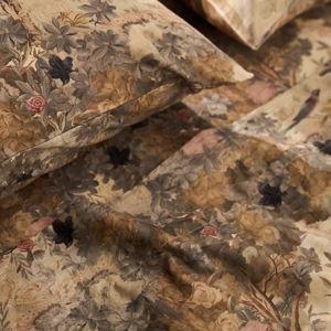 Organic Cotton Sateen Printed Sheet Set - Francois Chinoiserie