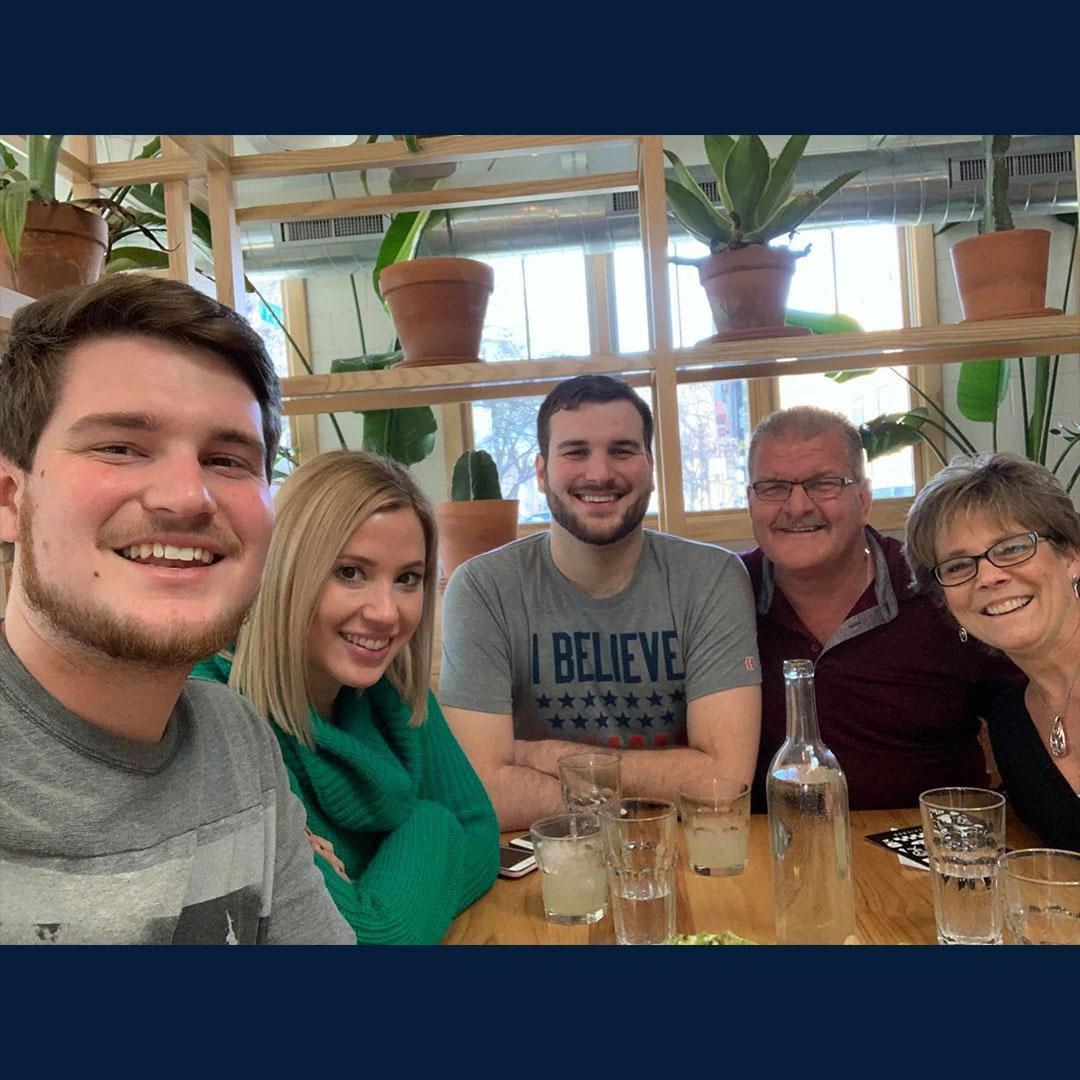 Bryan's family trip to Chicago (they braved the cold in February 2019 and it actually was great weather!)
