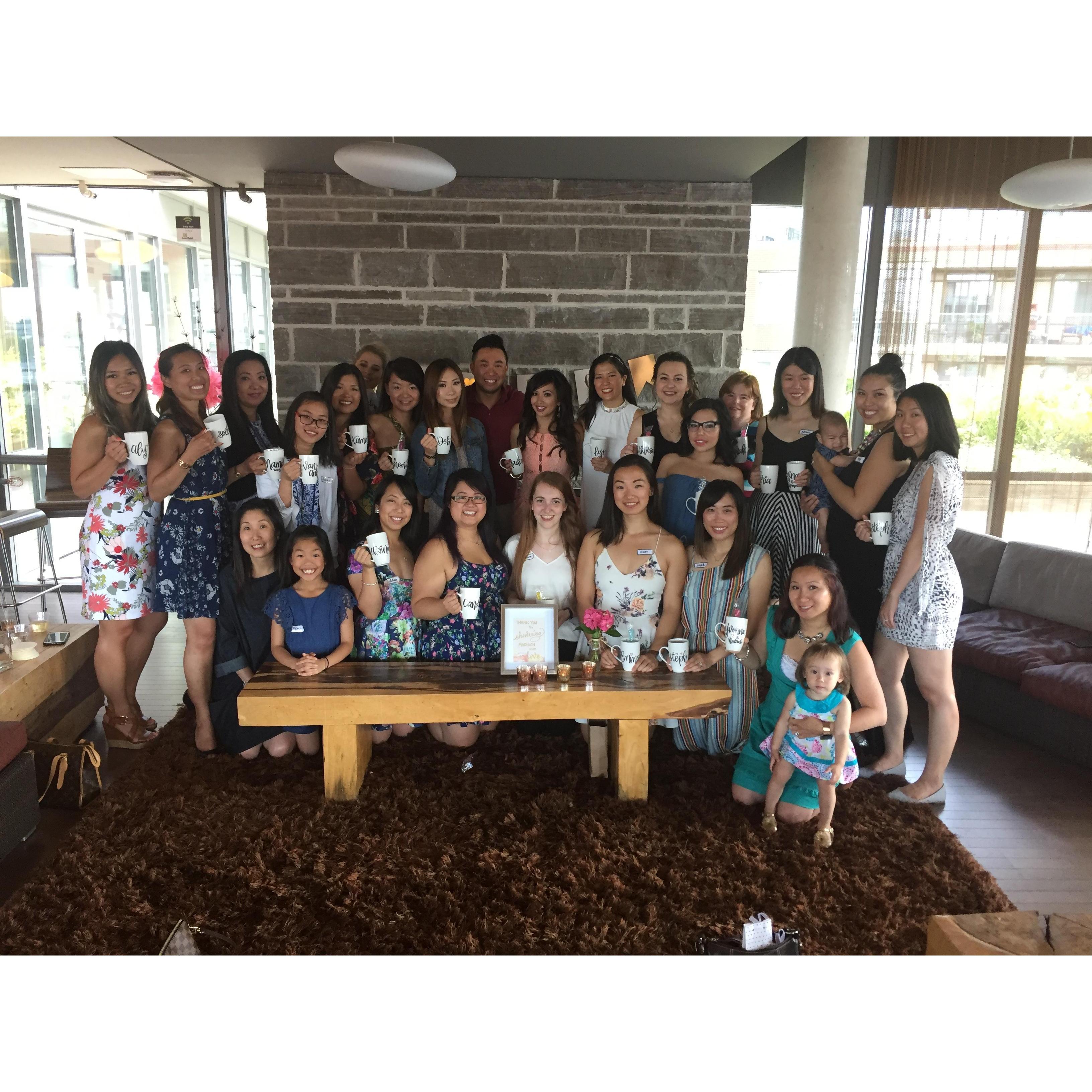 An afternoon with the most loving, bright, beautiful women I am blessed to know.