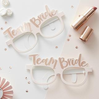 Team Bride Glasses, Set of 16