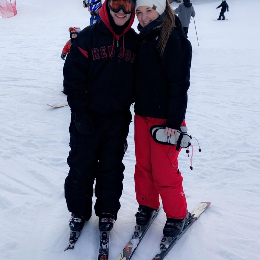 Jordan got Katlyne back into skiing! 🎿