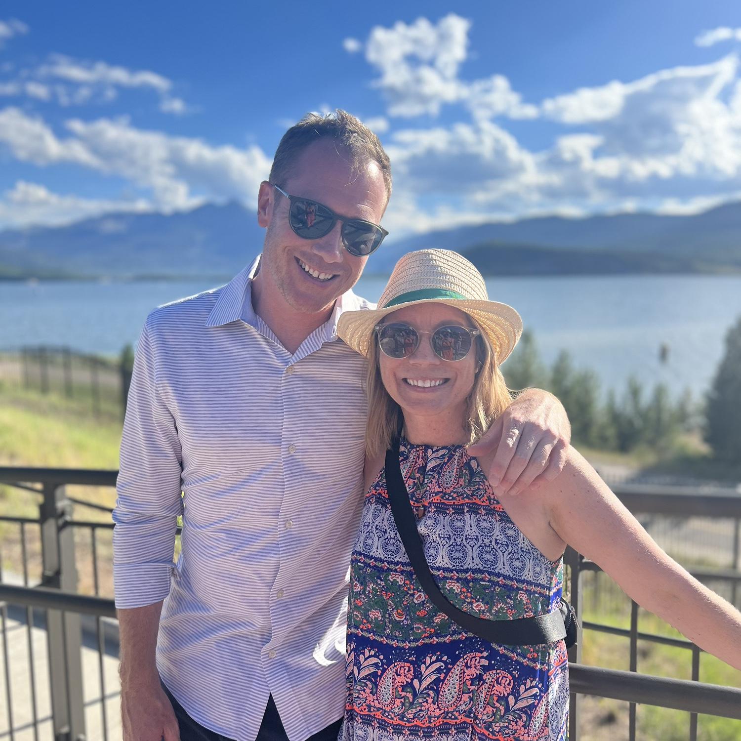 Live music at Lake Dillon. One of our favorite places! 🎶