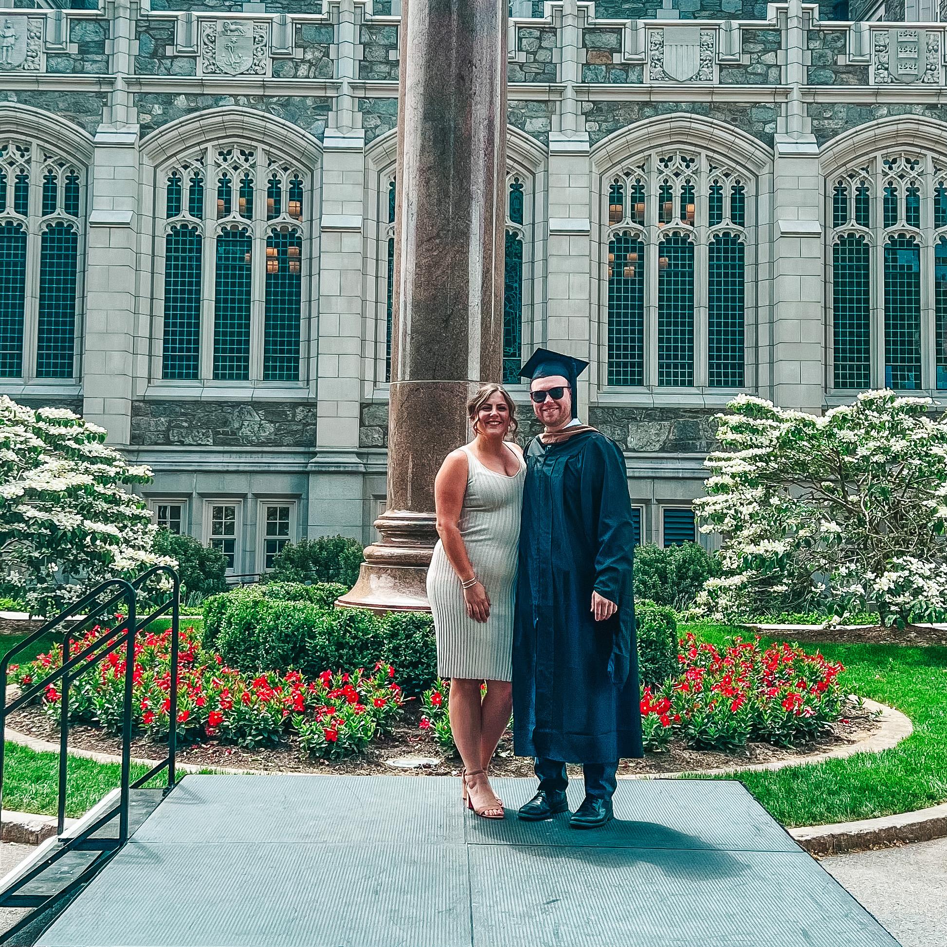 Mike graduated with his MBA!