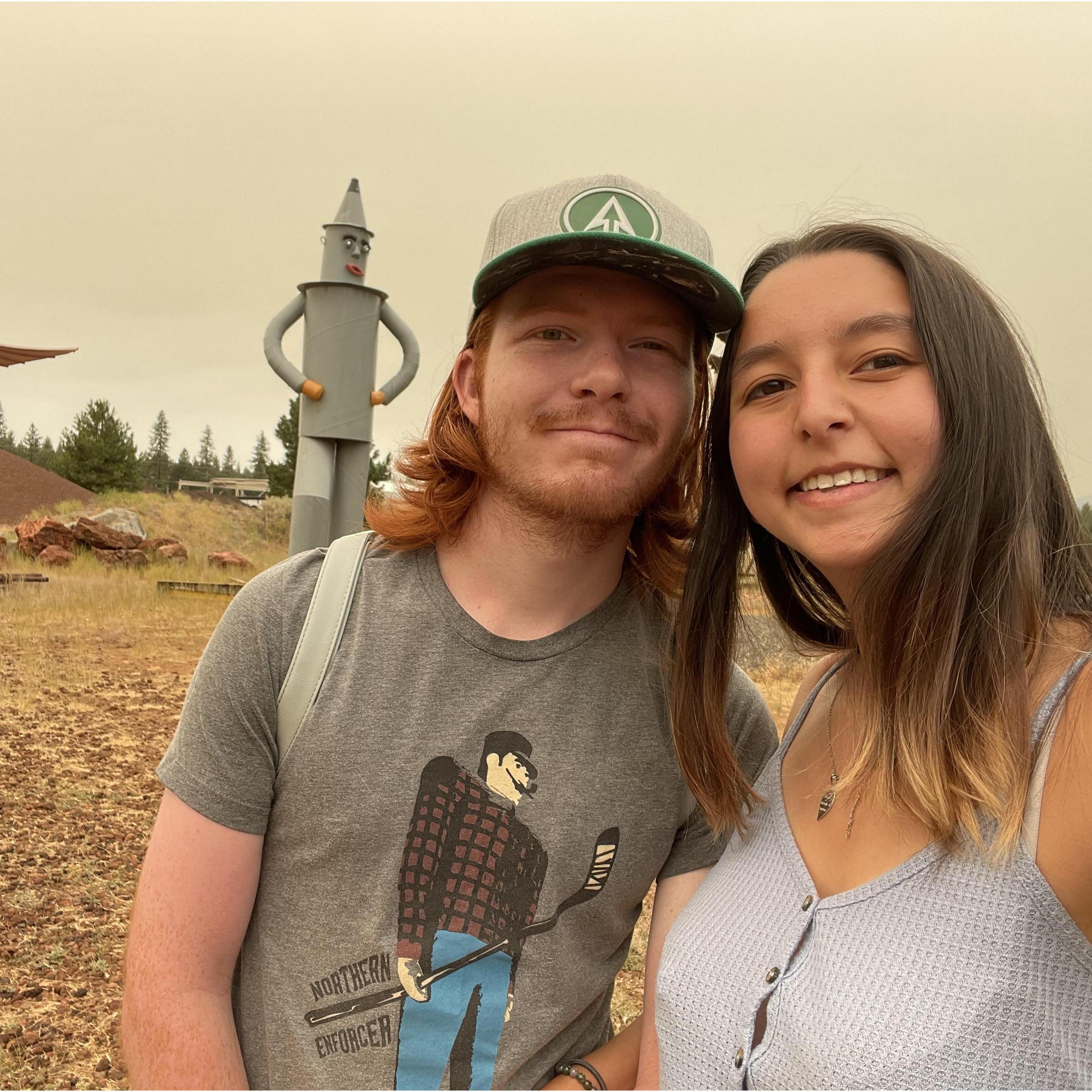 on our road trip to burney falls